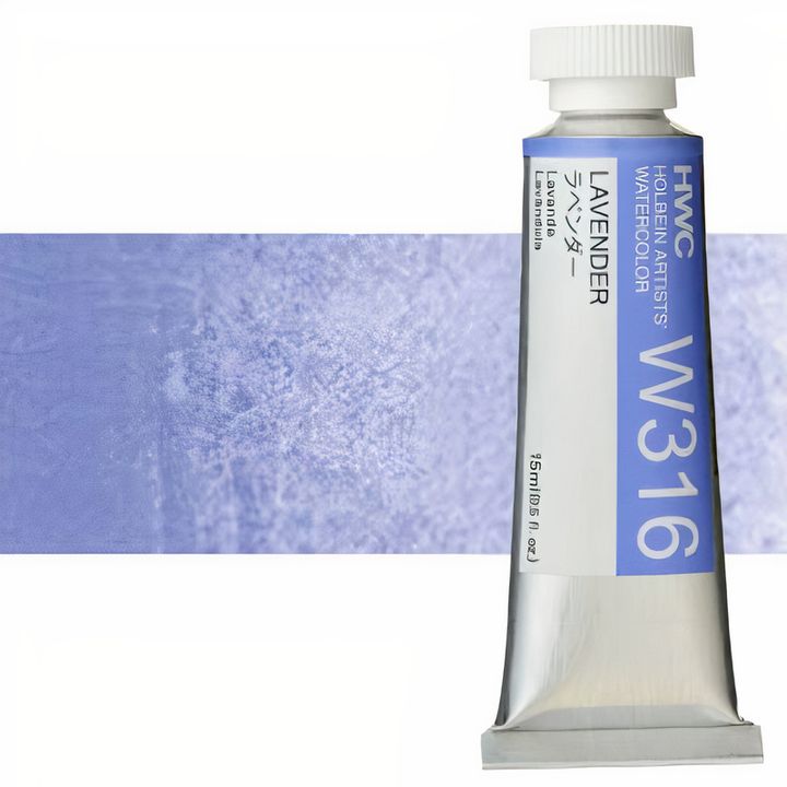 Profesionalne vodene boje Holbein Artists 15 ml – lavanda