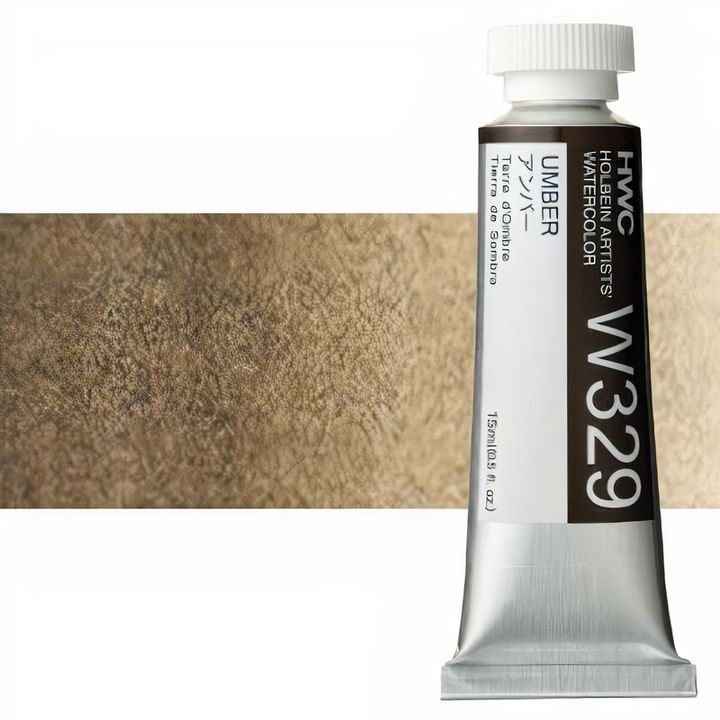 Profesionalne vodene boje Holbein Artists 15 ml – umbra