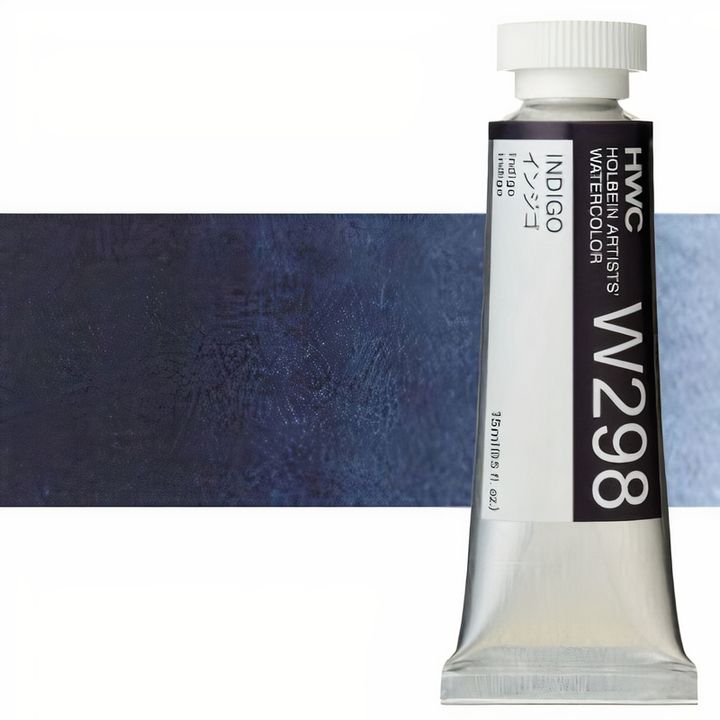 Profesionalne vodene boje Holbein Artists 15 ml – indigo