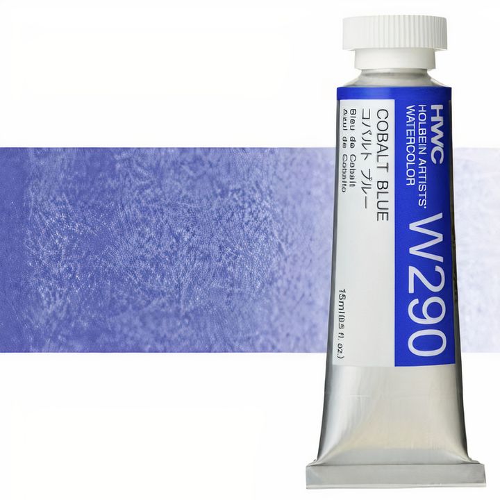 Profesionalne vodene boje Holbein Artists 15 ml – kobaltno plava