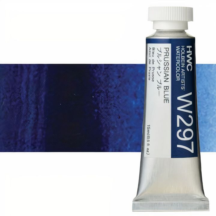 Profesionalne vodene boje Holbein Artists 15 ml – pruska plava