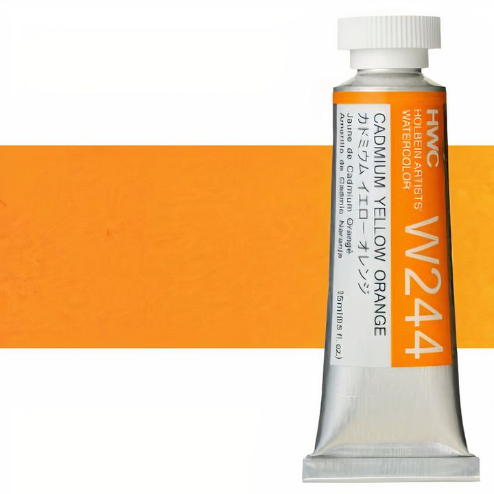 Profesionalne vodene boje Holbein Artists 15 ml – cadmium žuto-narandžasta