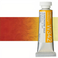 Profesionalne vodene boje Holbein Artists 15 ml – chinakridón zlatna