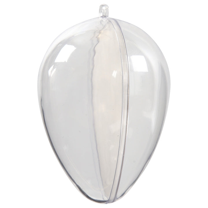 Prozirna akrilna jaja - 5 kom / 9 cm