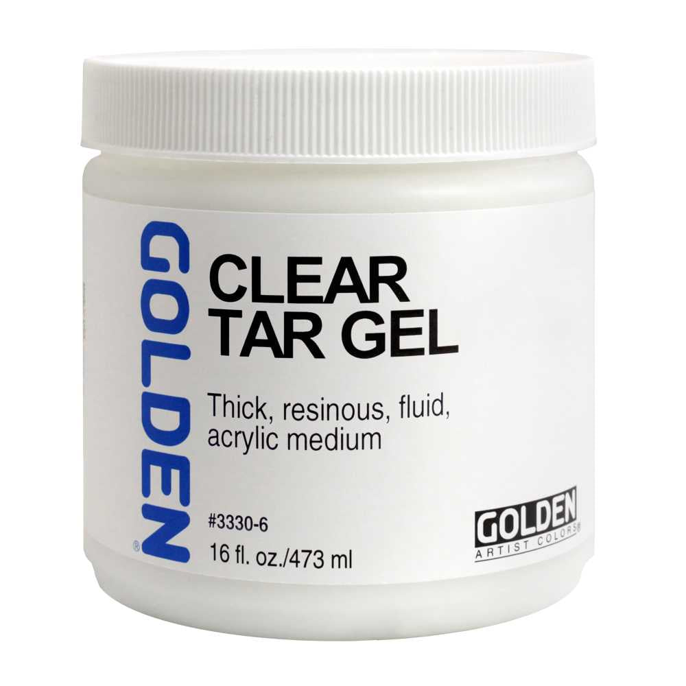 Prozirni rastezljivi akrilni gel GOLDEN Clear Tar Gel