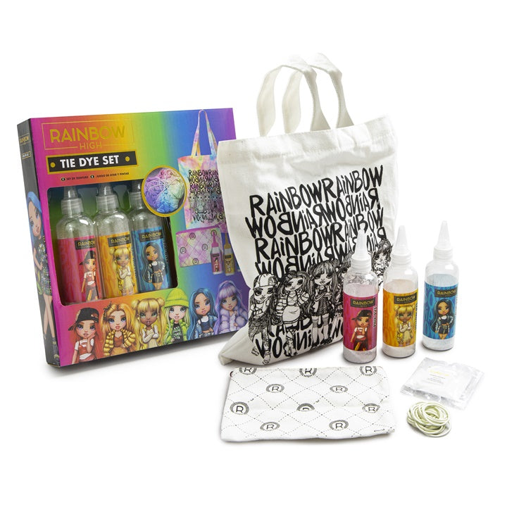 RAINBOW HIGH batik set s platnenom torbom — slika 2