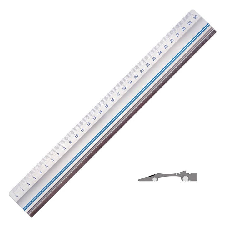 Ravnalo za rezanje od aluminijuma LENIAR — slika 2