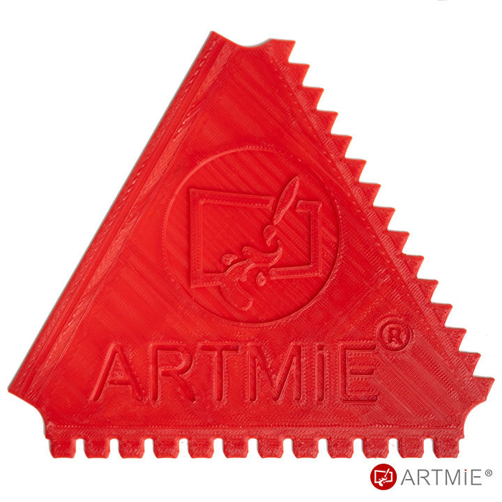 Reciklabilna špahtla/češalj 3-in-1 ARTMIE | model 1 — slika 1