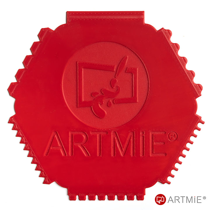 Reciklabilna špahtla/češalj 6-in-1 ARTMIE — slika 1