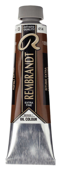 Uljana boja Rembrandt 40 ml - izaberite nijansu – Asphaltum