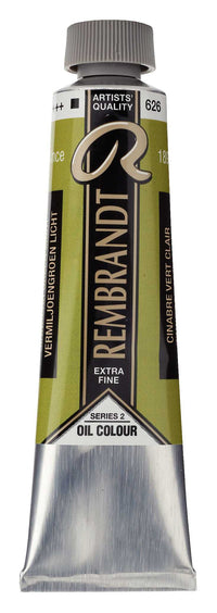 Uljana boja Rembrandt 40 ml - izaberite nijansu – Cinnabar Green Light