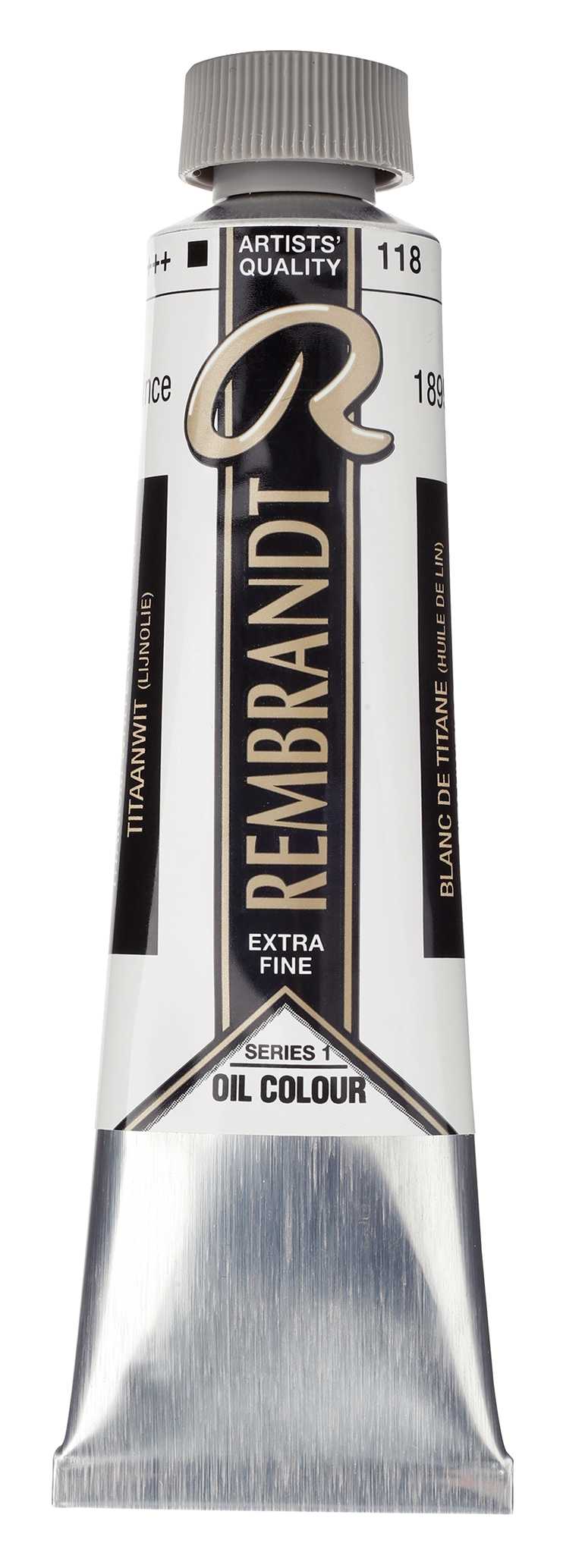 Uljana boja Rembrandt 40 ml - izaberite nijansu – Titanium White Linseed Oil