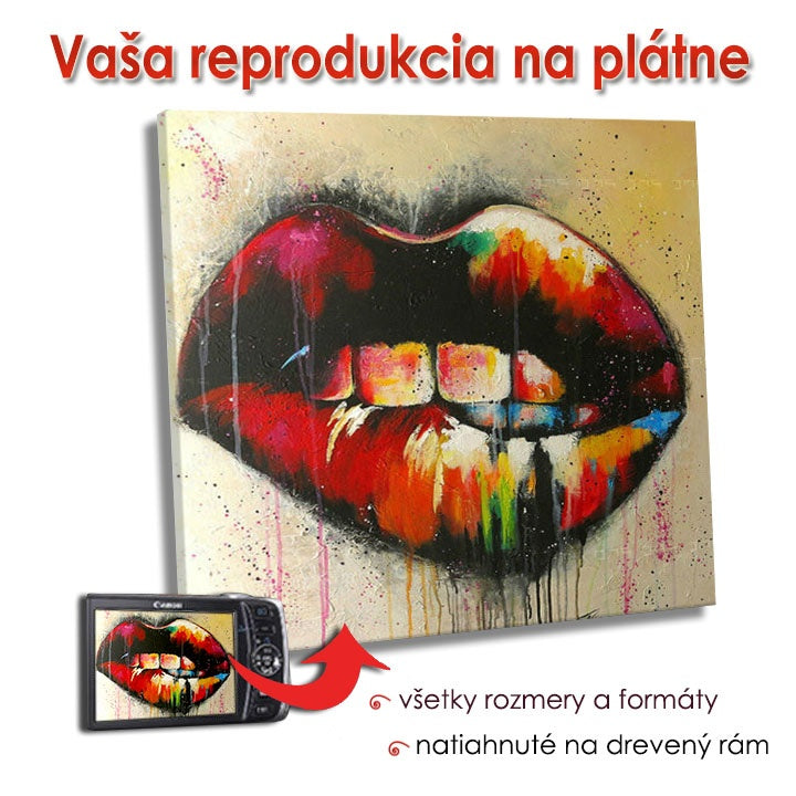 Reprodukcija na platnu SQUARE kvadratnog formata sa visokokvalitetnim otiskom za umjetničko uređenje enterijera.