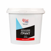 Akrilni gesso crni ROSA Studio – 1000 ml