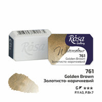 Akvarelne boje Rosa Gallery posuda 2,5 ml – Golden Brown panvička
