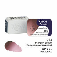Akvarelne boje Rosa Gallery posuda 2,5 ml – Maroon Brown panvička