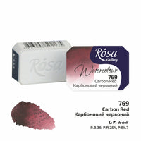 Akvarelne boje Rosa Gallery posuda 2,5 ml – Carbon Red panvička