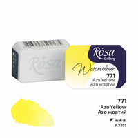 Akvarelne boje Rosa Gallery posuda 2,5 ml – Azo Yellow panvička