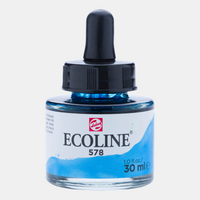 Akvarel boja Ecoline 30 ml - izaberite nijansu – Sky Blue Cyan