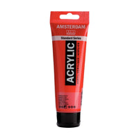 Akrilna boja Amsterdam Standart Series 120 ml - izaberite nijansu – Pyrrole Red