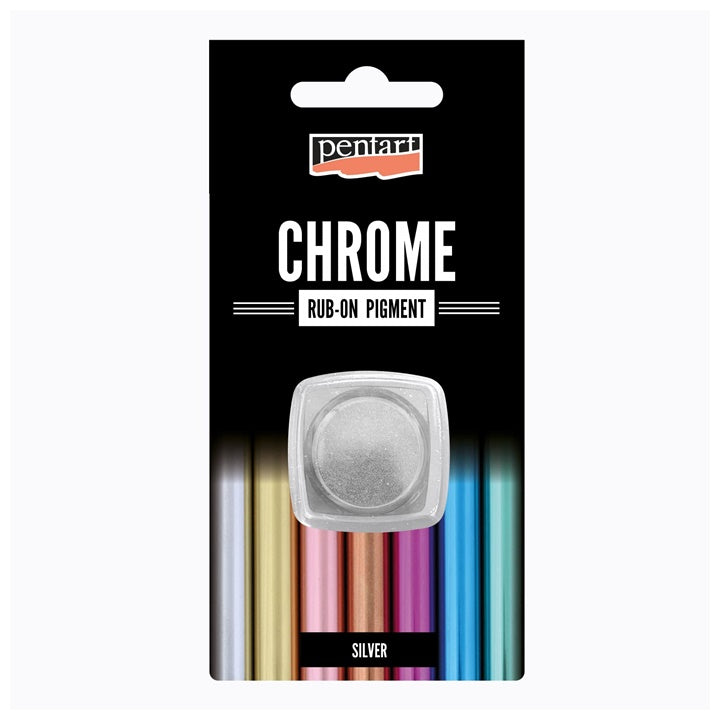 Rub-on krom prašak Pentart 0.5 g - izaberi boju — slika 2