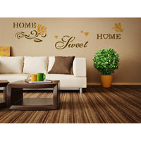 XXL 3-dijelna šablona Sweet Home dimenzija 150 x 35 cm za dekorativno oslikavanje zidova i namještaja.