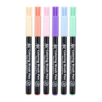 Sakura Koi Coloring Brush Pen akvarelni markeri sa kistom - set od 6 kom Sweets
