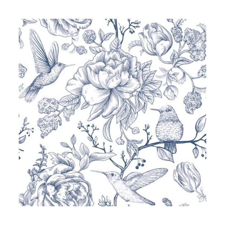 Salveta za dekupaž sa ilustracijom flore i faune, idealna za kreativne radove i ukrašavanje predmeta.