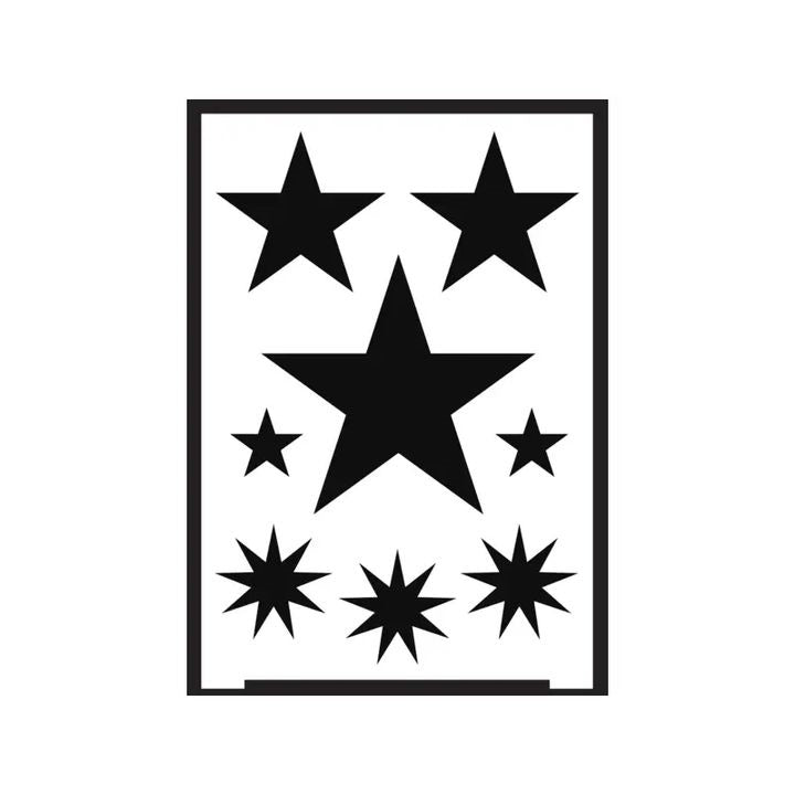 Samoljepljiva šablona Star A5