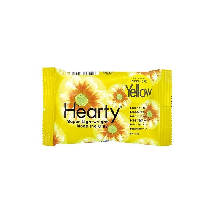 Žuta Hearty Padico samostvrdnjavajuća masa, idealna za kreativne radove