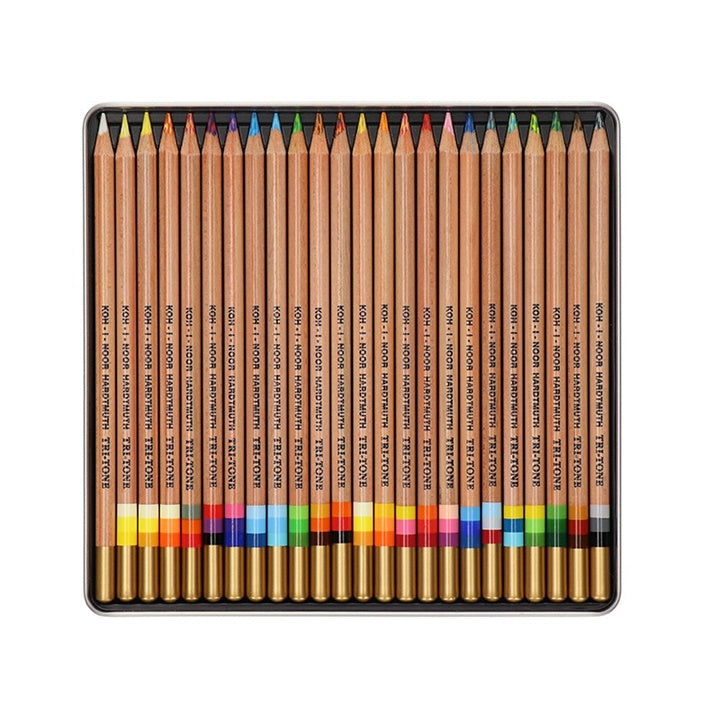Šarene bojice TRI-TONE KOH-I-NOOR - izaberi set — slika 3