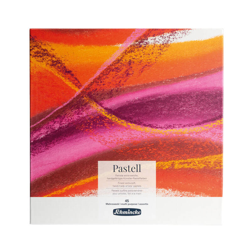 Schmincke set pastela u kartonskom pakovanju, 45 kom, razne boje