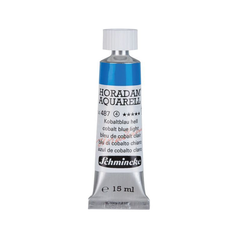 Schmincke Horadam akvarelna boja u tubi 15 ml - Onetz – 487 Kobalt plava svijetla