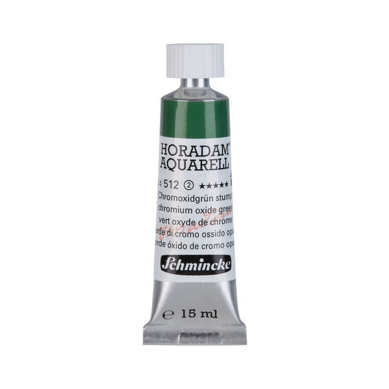 Schmincke Horadam akvarelna boja u tubi 15 ml - Onetz – 512 Hrom oksid zelena