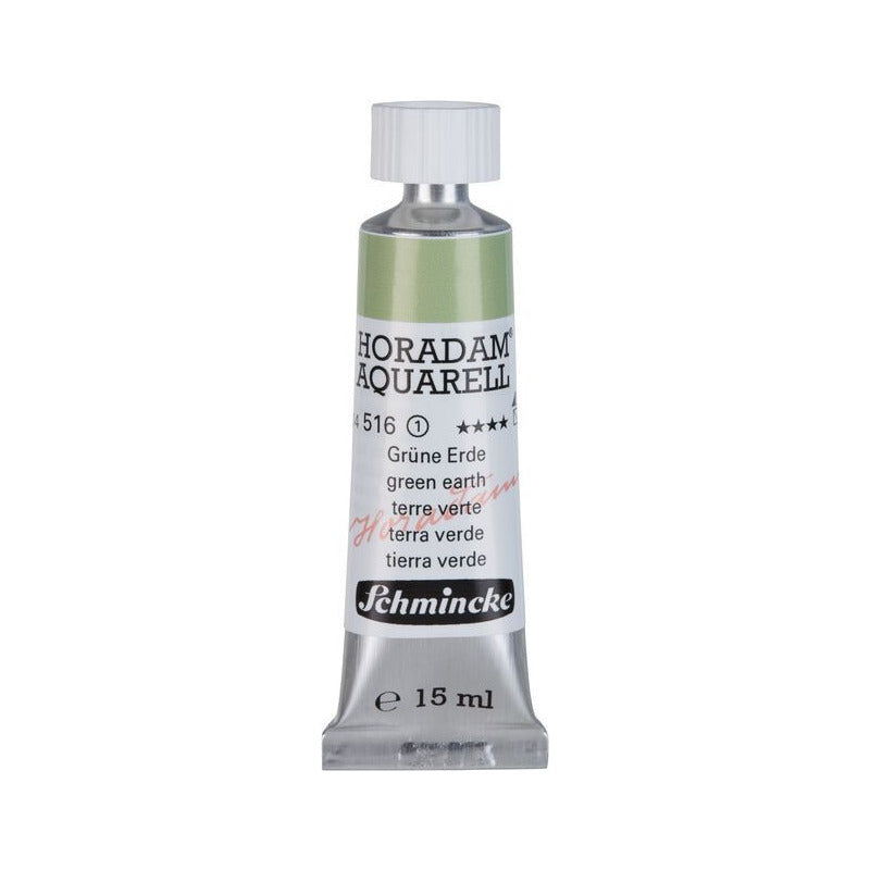 Schmincke Horadam akvarelna boja u tubi 15 ml - Onetz – 516 Zelena zemlja