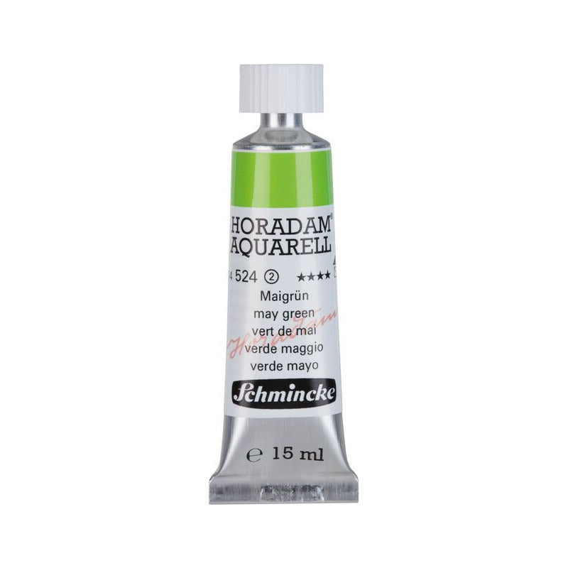 Schmincke Horadam akvarelna boja u tubi 15 ml - Onetz – 524 Majska zelena