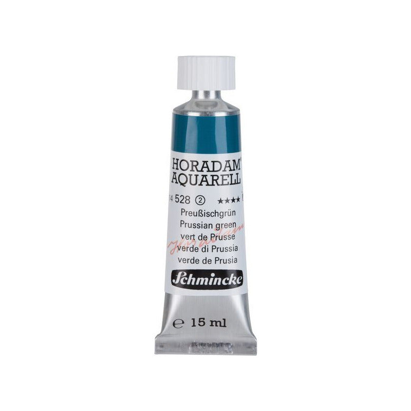 Schmincke Horadam akvarelna boja u tubi 15 ml - Onetz – 528 Prusko zelena