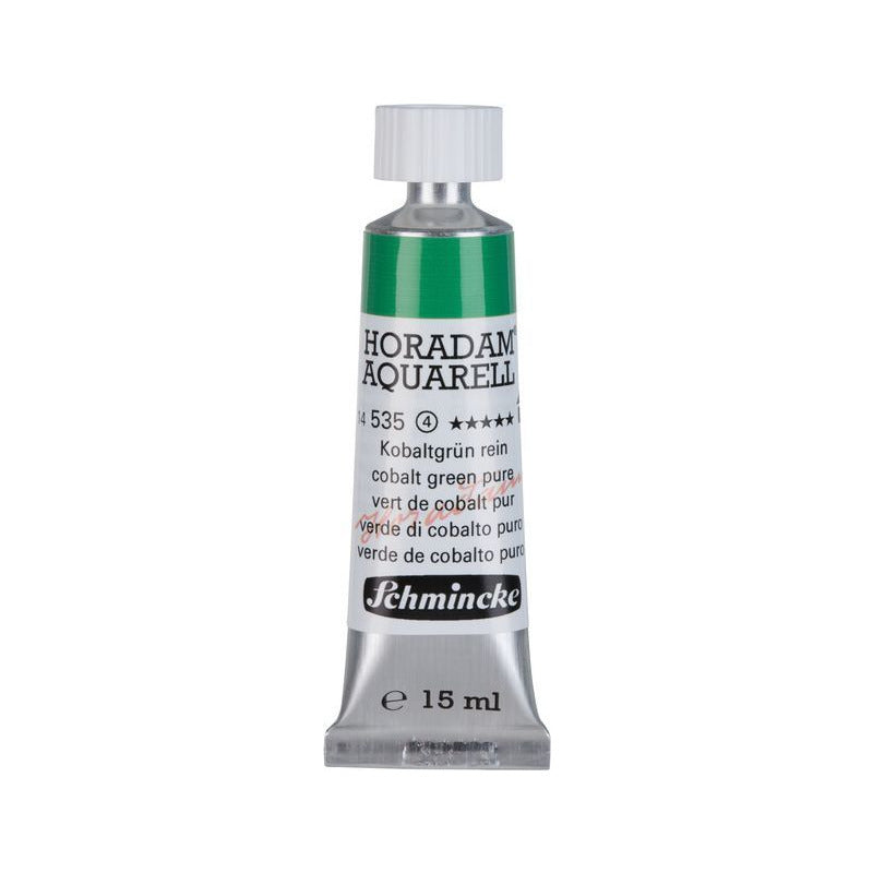 Schmincke Horadam akvarelna boja u tubi 15 ml - Onetz – 535 Kobalt zelena čista
