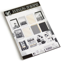 Scrapbooking blok papir A5 24 lista crni — slika 2