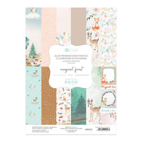 Scrapbooking papir A4 Magical Forest | set od 20 listova — slika 1