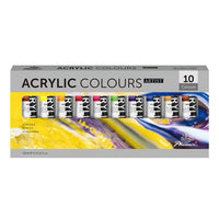 Set 10 akrilnih boja Phoenix Artist 10 x 22 ml
