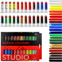 Set 12 akrilnih boja Phoenix, 12–24 x 12 ml