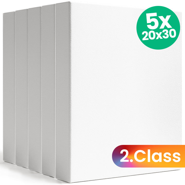 Set od 5 3D slikarskih platana dimenzija 20x30 cm, 2. klasa