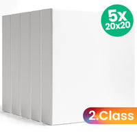 Set od 5 3D slikarskih platana dimenzija 20x20 cm, 2. klasa