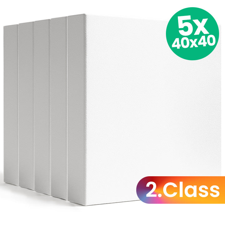 Set od 5 3D slikarskih platana dimenzija 40x40 cm, 2. klasa