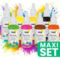 Set 8 akrilnih mastila Triton Kreul 40 ml - cijena po komadu samo 1,49€