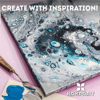 Profesionalni set ACRYL PRO CREATIVE boja za slikare i kreativce