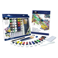 Set akrilnih boja Essentials u kartonskoj kutiji - 21 dijelni