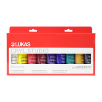 Set akrilnih boja LUKAS Cryl Studio 9 x 100 ml – 1