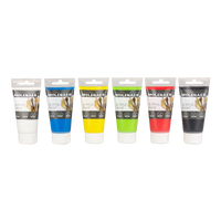 Set akrilnih boja Molenaer 6 x 75 ml - miks boja